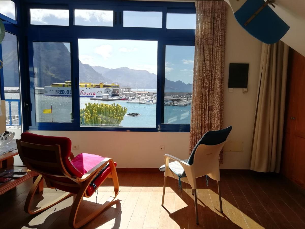 Casapello Seaview Daire Puerto de las Nieves Dış mekan fotoğraf