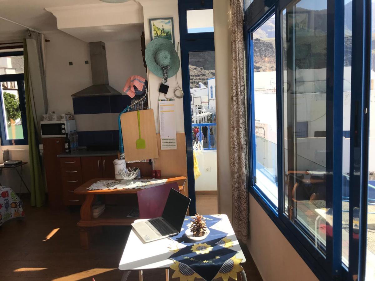 Casapello Seaview Daire Puerto de las Nieves Dış mekan fotoğraf