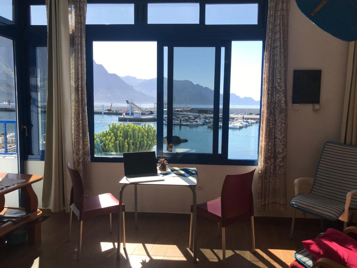 Casapello Seaview Daire Puerto de las Nieves Dış mekan fotoğraf