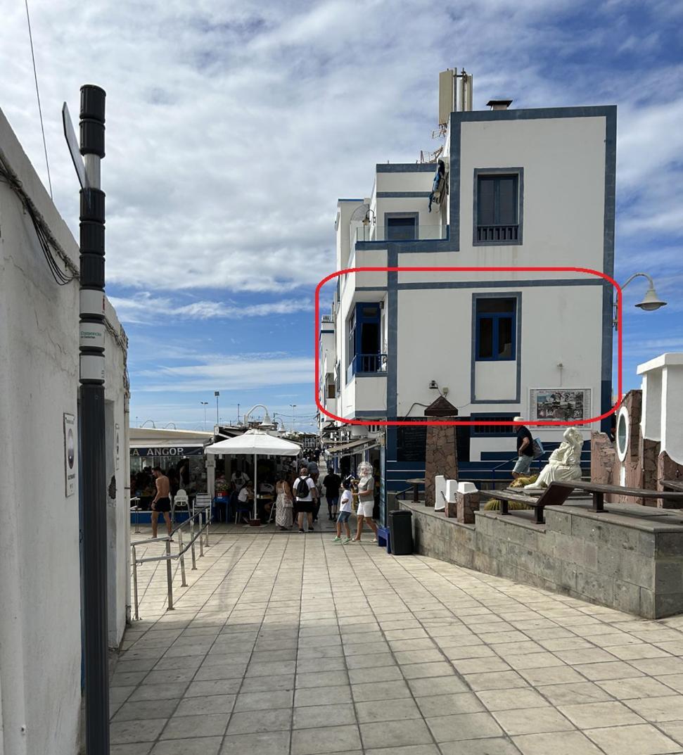 Casapello Seaview Daire Puerto de las Nieves Dış mekan fotoğraf